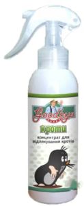 Спрей для відлякування кротів