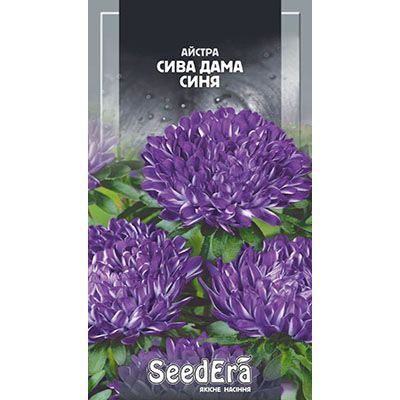 Насіння квітів Айстра Сива Дама синя