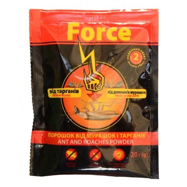 Инсектицид от муравьев и тараканов Force