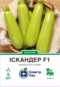 Насіння кабачка Іскандер F1 Сімейний сад