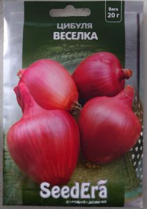 Насіння цибулі червоної Веселка